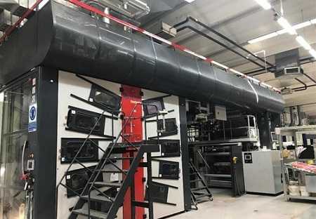 Flexotecnica 10 Colours CI Flexo Central Drum Printing Press-3